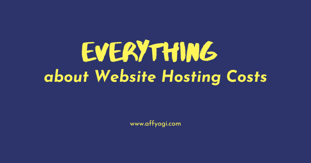 Everything About Website Hosting Costs