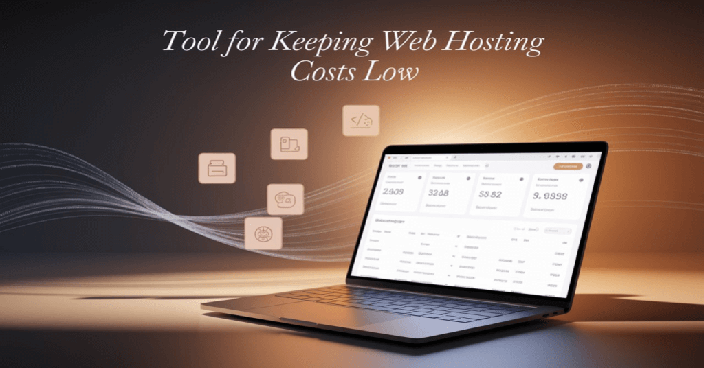 Tool for keeping web hosting costs low