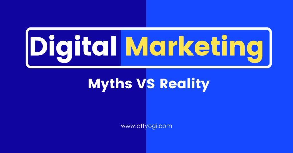 Image of Affiliate Marketing Myths VS Reality