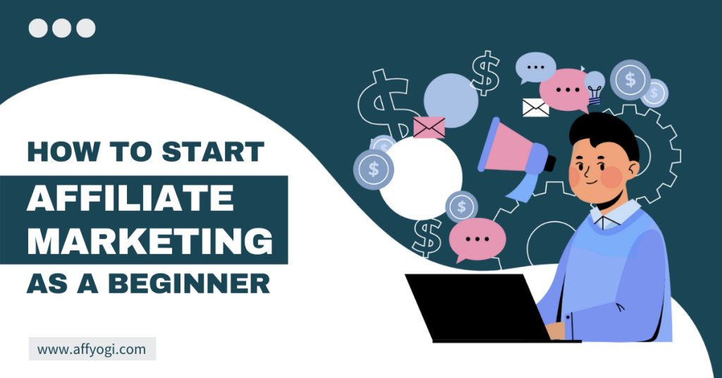 Image of affiliate marketing as a beginner