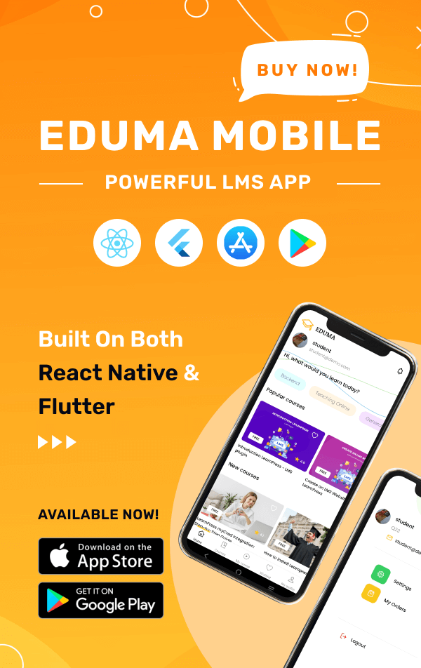 banner mobile app eduma