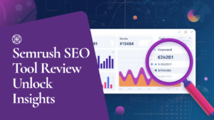 Semrush 2026 dashboard showing Keyword Magic Tool and Position Tracking widgets